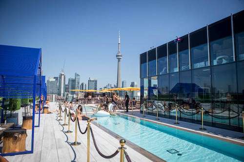 Lavelle rooftop pool