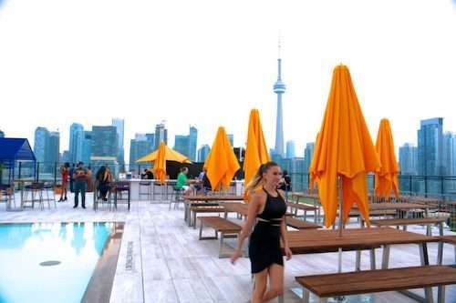 Lavelle rooftop pool