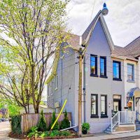 Renovated Victorian semi-detached home on a sunny corner lot in Trinity Bellwoods